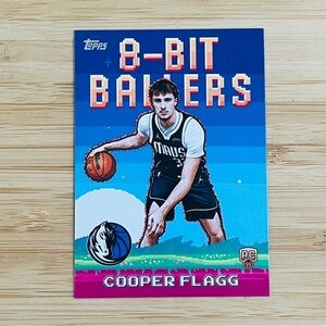 COOPER FLAGG 205 Topps 8-Bit Ballers Rookie Card RC